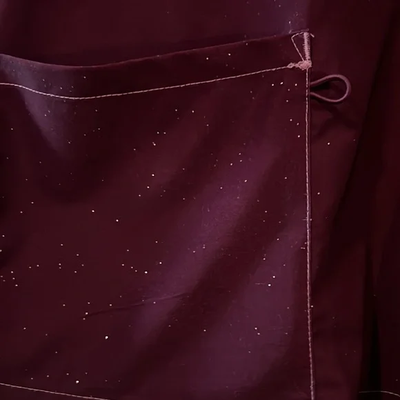 Ombré Pink Sparkly Scrub Top - Picture 7 of 8